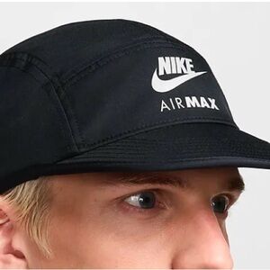 Nike Black Air Max Five-Panel Cap